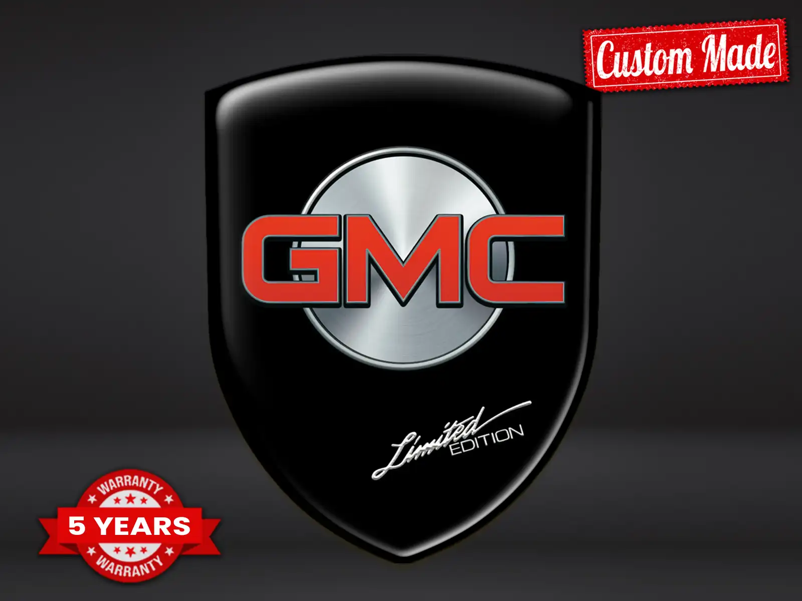 GMC Auto Fensteraufkleber Universal Stilvoll Exklusiv